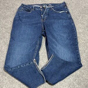 Old Navy Women's Boyfriend Jeans in Deep Blue